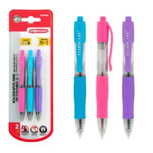 BOLIGRAFOS MINI DE COLORES S1