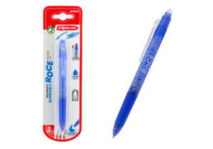 Bolígrafo borrable retráctil 0.7mm Azul con Antideslizante