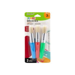 3 Pinceles Infantiles Brochas +3 años