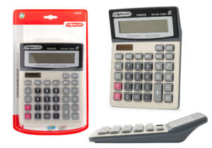 Calculadora Solar 12Dígitos Gris