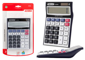 Calculadora Solar 12Dígitos Negra