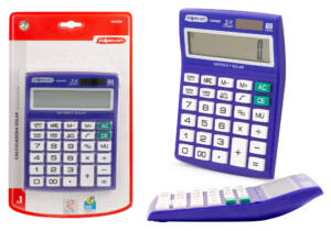 Calculadora Solar 12Dígitos Azul