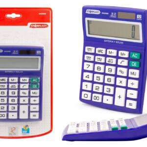 Calculadora Solar 12Dígitos Azul