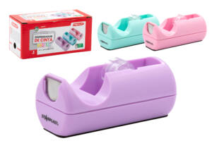 Dispensador de celo Color Pastel Base Antideslizante y con Peso