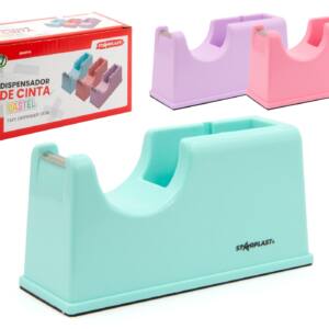 Dispensador de celo Color Pastel Base Antideslizante y con Peso