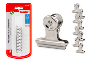 Pinzas metálicas 22mm 9U