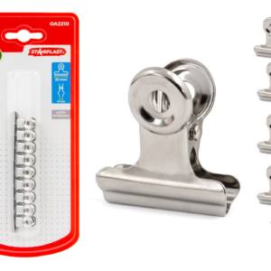 Pinzas metálicas 22mm 9U