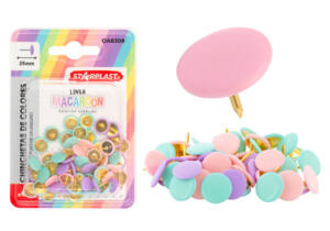 马卡龙图钉 Chinchetas 25Mm De Colorel Pastel 60Pcs