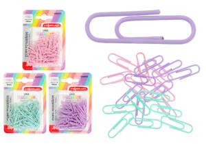 Clips Pequenos Colores Pastel 28Mm 60Pcs
