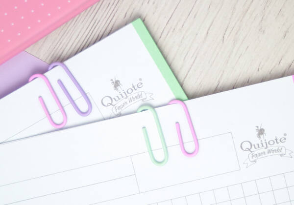 Clips Pequenos Colores Pastel 28Mm 60Pcs