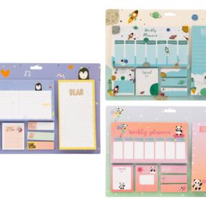 Set Tacos Notas Surtidas En Base Carton 26.5X19Cm