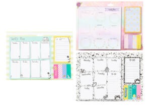 Set Tacos Notas Surtidas En Base Carton 19X26.5Cm