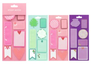 Set Tacos Nota Sobre Base Carton De 26X11Cm