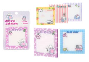 Notas Adh.Panda 50 H Plastico Translucido Textura Tela