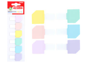 Marcapaginas Adhesivos Pastel  6 Colores