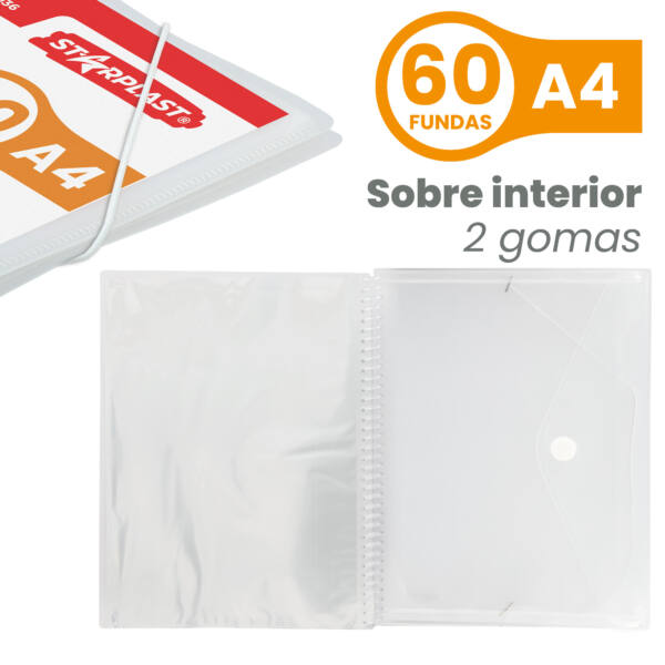 Carpeta de fundas transparente 20-40-60 - Imagen 7